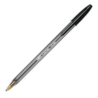 C/50 boligrafo bic cristal negro