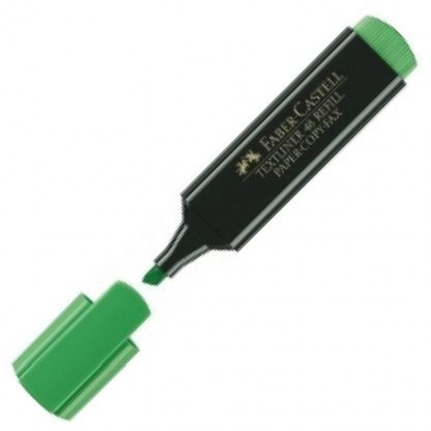 C/10 MARCADOR TEXTLINER 48 VERDE FABER-CASTELL
