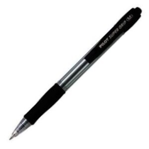 C/12 BOLIGRAFO SUPERGRIP NEGRO PUNTA 1	0MM