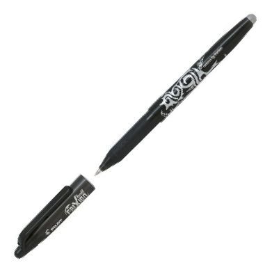 C/12 BOLIGRAFO FRIXION BALL NEGRO PUNTA 0	7MM BORRABLE PILOT