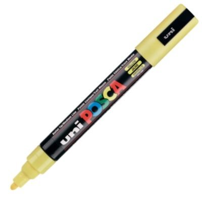 marcador uni posca pc-m5 color amarillo punta 1	8-2	5mm