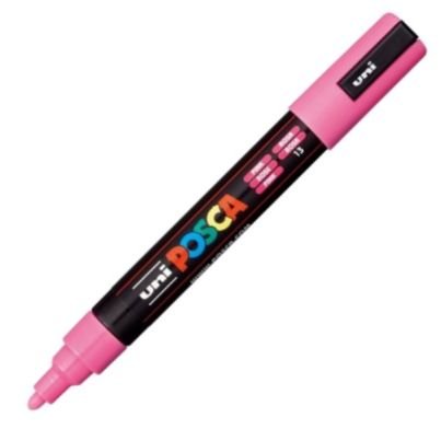 marcador uni posca pc-m5 color rosa punta 1	8-2	5mm