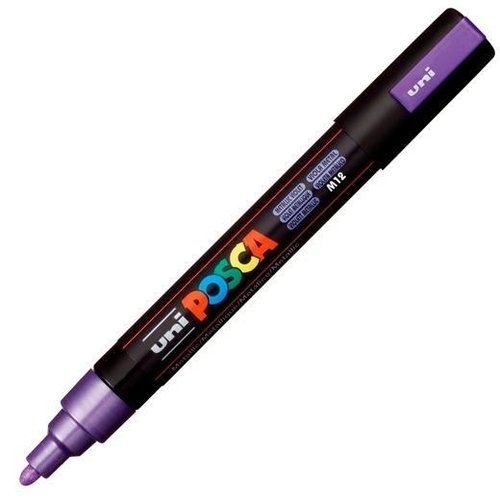 MARCADOR UNI-POSCA PC5M COLOR VIOLETA PUNTA 1.8-2.5MM