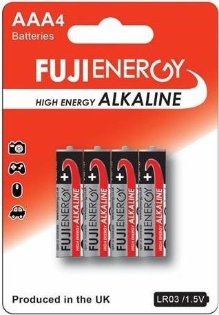 Blister 4 pilas alcalinas fujienergy LR03 AAA 1	5V