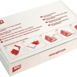 C/100 forro libros ajustable 30x53cm pvc apli