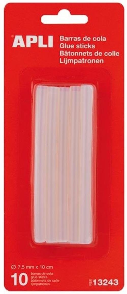 BLISTER 10 RECAMBIOS BARRA SILICONA 7	5MM