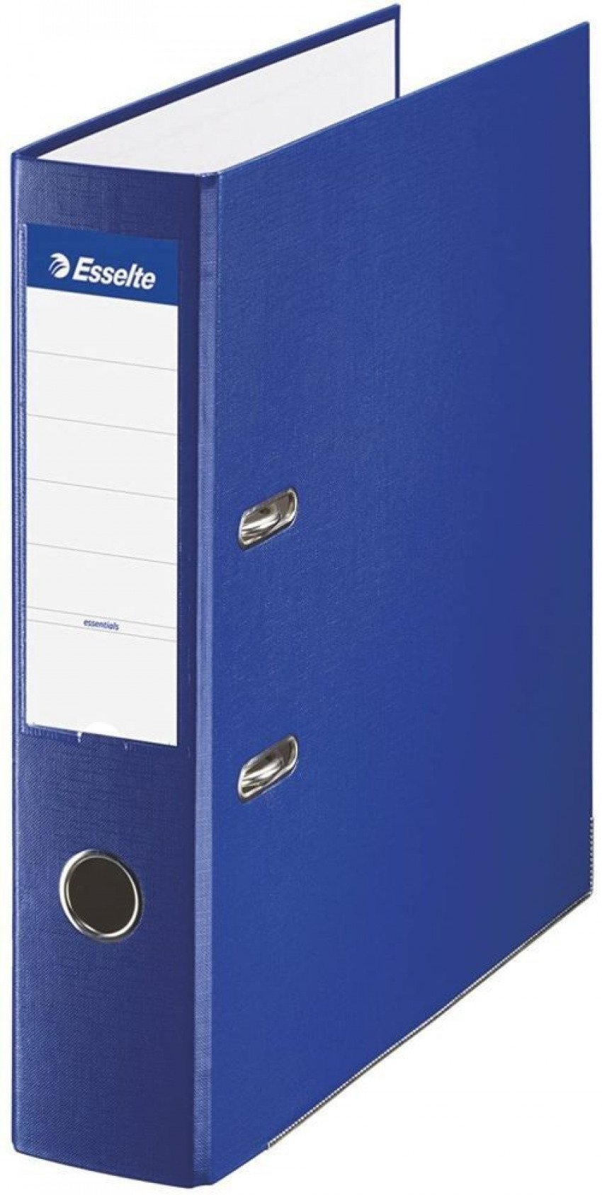 Archivador palanca folio 70mm cartón forrado plastico color azul