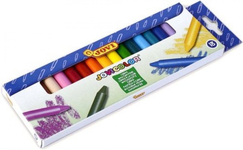 Estuche 18 ceras jovicolor cores