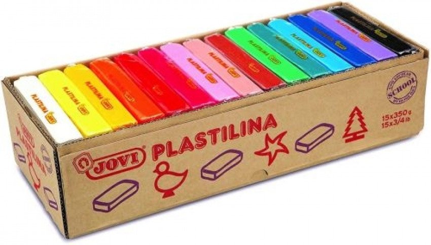 C/15 tacos plastilina grande surtido jovi