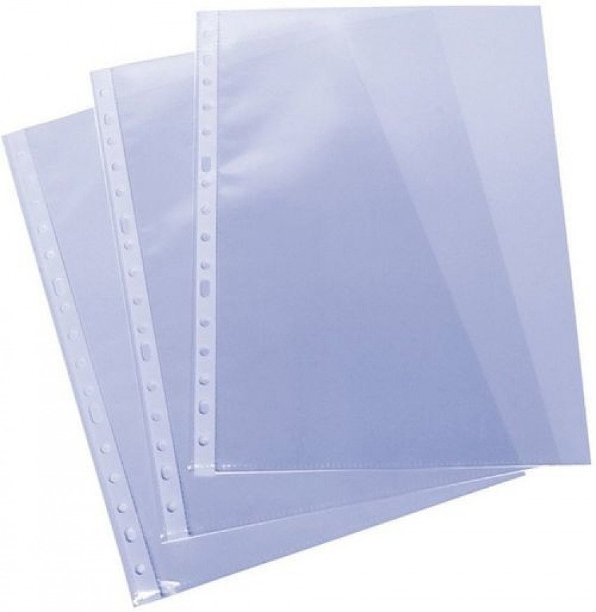 C/100 fundas portadocumentos fº multitaladro polipropileno standard 80mc piel naranja