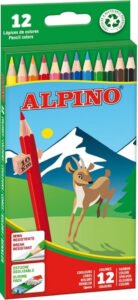 Estuche 12 lapices colores alpino surtidos