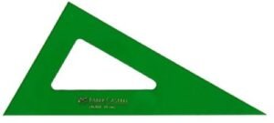 CARTABON SERIE TECNICA 28CM METACRILATO VERDE SIN GRADUAR