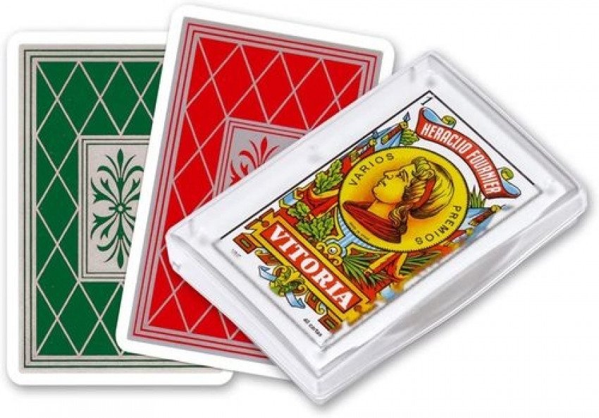 Baraja cartas española española nº27 estuche de plastico 40 cartas