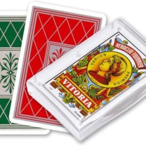Baraja cartas española nº27 estuche de plastico 50 cartas