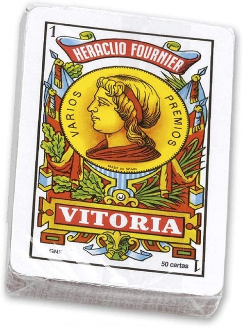 Baraja cartas española nº12 estuche celofan 50 cartas
