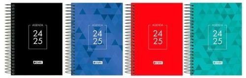 PAQ/5 AGENDA ESCOLAR 24-25 ESPIRAL 8º DP IDENTITY EXTRADURA