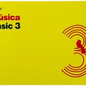 Cuaderno 4º musica basic 3 pentagramas de 24mm por pagina 10 hojas