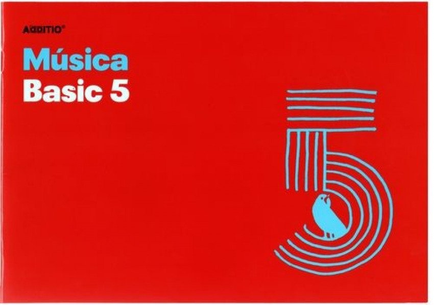Cuaderno 4º musica basic 5 pentagramas de 16mm por página 20 hojas
