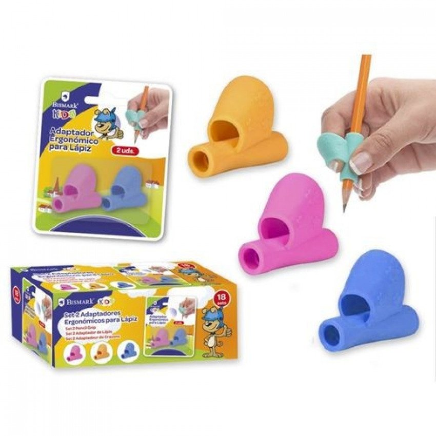 BLISTER 2 ADAPTADOR DE LAPICEROS APRENDIZAJE