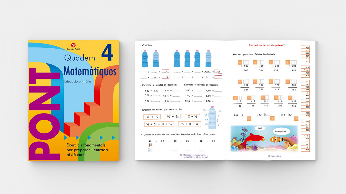 Pont matemàtiques	4 Educació Primària (pas de 4t a 5è)