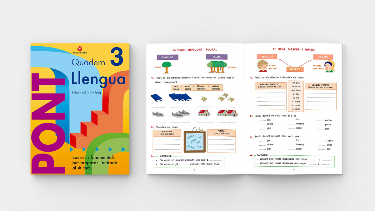 Pont	llengua	3 Educació Primària